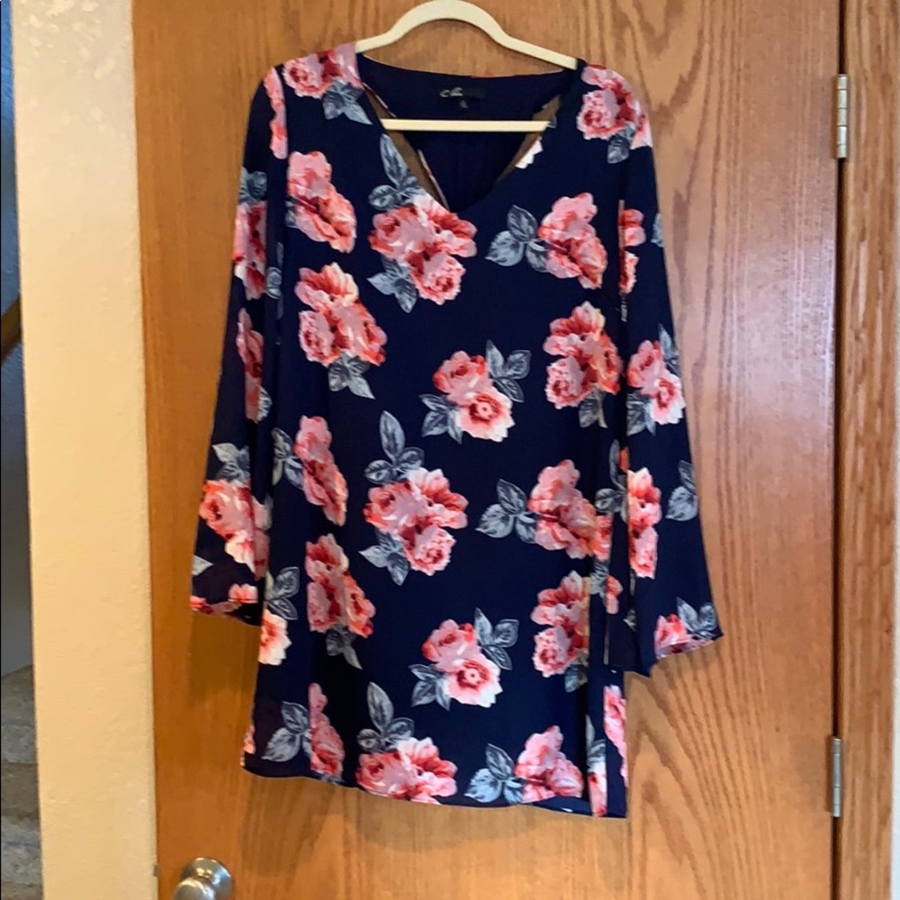 Floral Mini-Dress